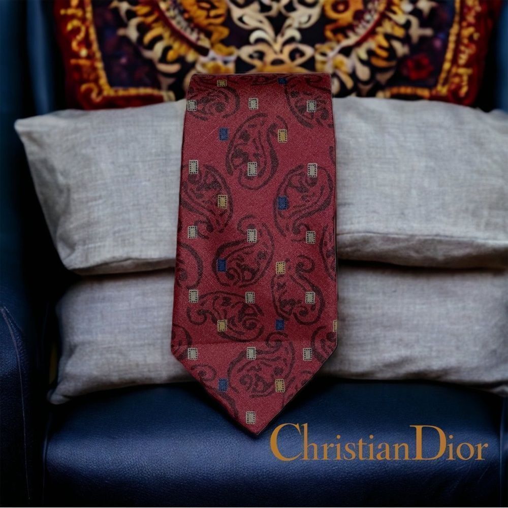 Vintage Christian Dior Silk Tie